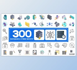 Download 300 Icons Pack – Cyber Security (Videohive 46132378) - AE Project