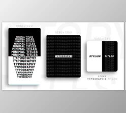 Download Instagram Typography Titles (Videohive 45529778) - AE Project