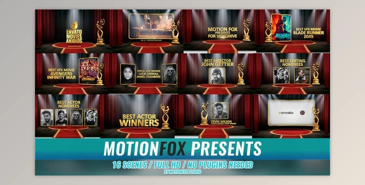 Download Awards Show (Videohive 22382527) - AE Project