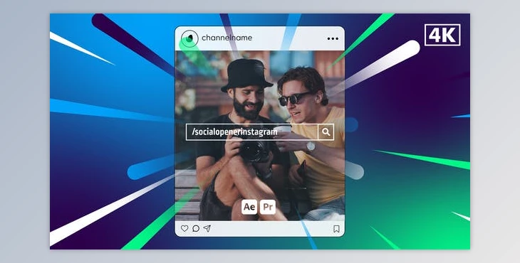 Download Social Opener Instagram (Videohive 45872033) - AE Project