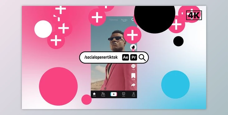 Download Social Opener TikTok (Videohive 45914372) - AE Project