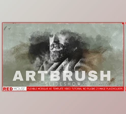 Download Art Brush Slideshow (Videohive 21539315) - AE Project
