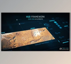 Download HUD – Framework (Videohive 22767030) - AE Project
