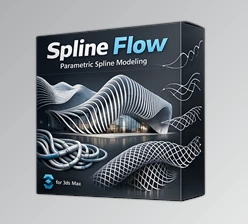 Download 3d-kstudio Spline Flow Pro v0.9.166.96 for 3ds Max 2020-2027