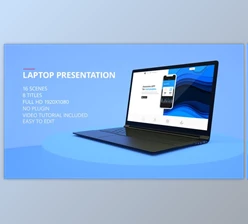 Download Laptop Presentation (Videohive 23151845) - AE Project