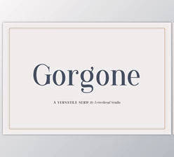 Download Gorgone – A Versatile Serif 2815194