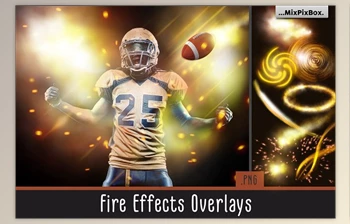 Download Fire Effect Overlays <span class='badge badge-warning'>CreativeMarket</span> - 5214580
