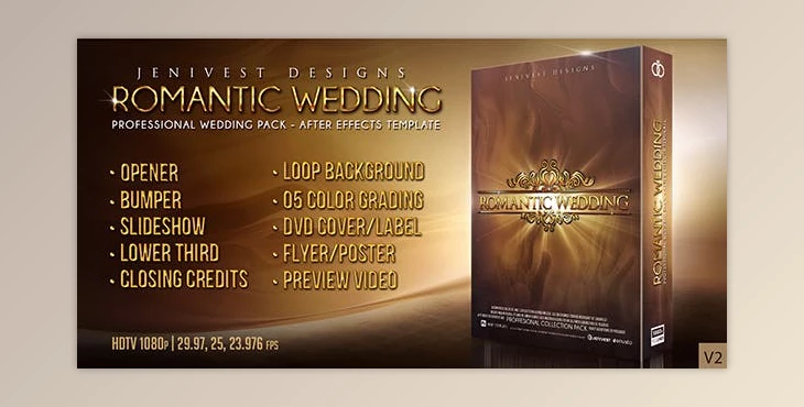 Download Romantic Wedding (Videohive 5600098) - AE Project