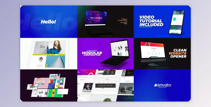 Download Website Intro 2 (Videohive 21533069) - AE Project