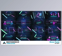 Download Neon Party – Summer Party 06 (Videohive 22450820) - AE Project