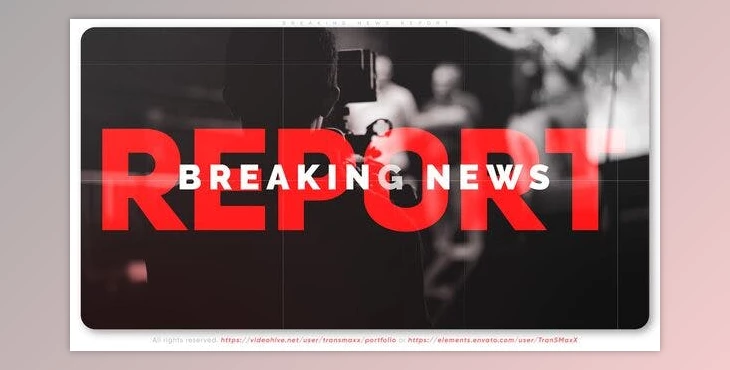 Download Breaking News Report (Videohive 44579730) - AE Project