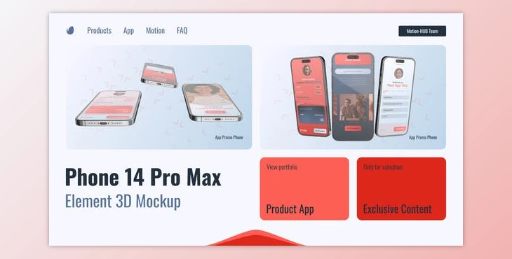 Download App Promo Phone 14 (Videohive 46209355) - AE Project