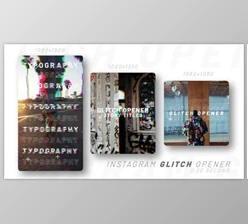 Download Instagram Glitch Opener (Videohive 46212645) - AE Project