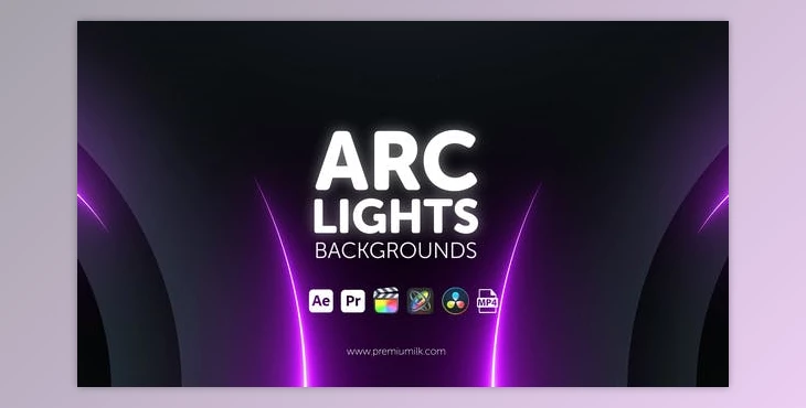 Download Arc Lights Backgrounds (Videohive 46253292) - AE Project