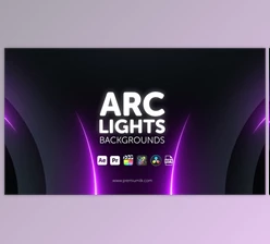 Download Arc Lights Backgrounds (Videohive 46253292) - AE Project
