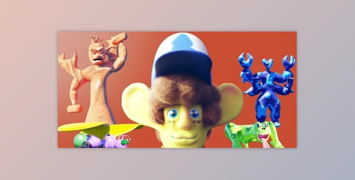 Download Blender 3D. Give a face to you’r character with sculpt mode.