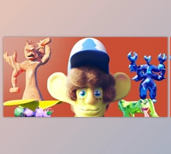 Download Blender 3D. Give a face to you’r character with sculpt mode.