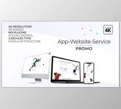 Download App | Website | Service Promo (Videohive 24003708) - AE Project