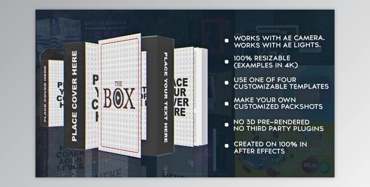 Download The Box | Creator of Packshots (Videohive 21616623) - AE Project