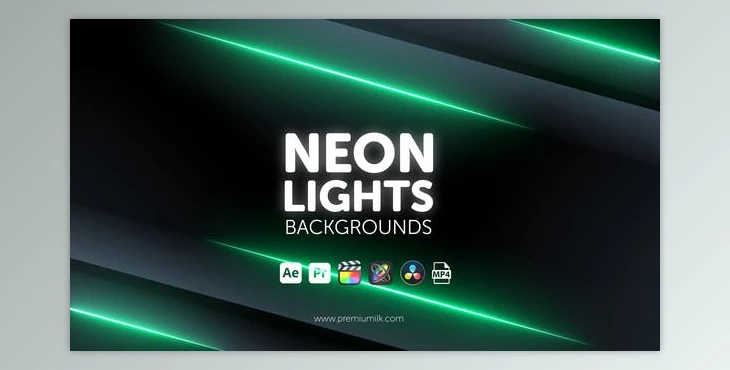Download Neon Lights Backgrounds (Videohive 46301804) - AE Project