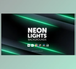 Download Neon Lights Backgrounds (Videohive 46301804) - AE Project