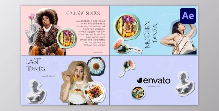 Download Collage Slideshow for After Effects (Videohive 46231017) - AE Project