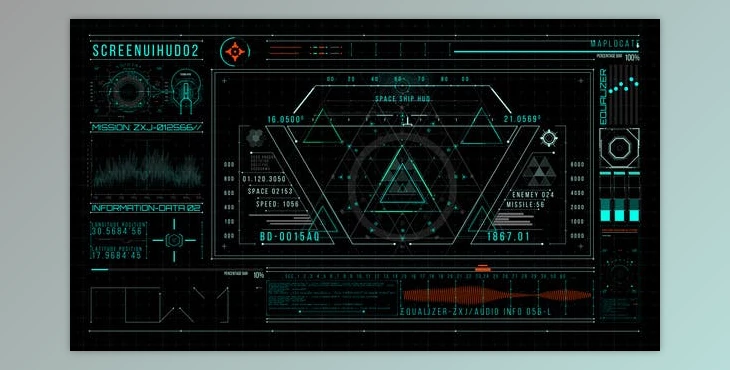 Download HUD700 Screen UI 2 (Videohive 45454350) - AE Project