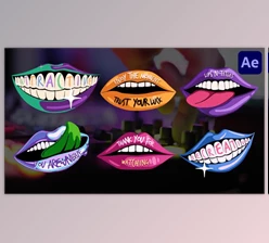 Download Lips and Titles for After Effects (Videohive 46330069) - AE Project