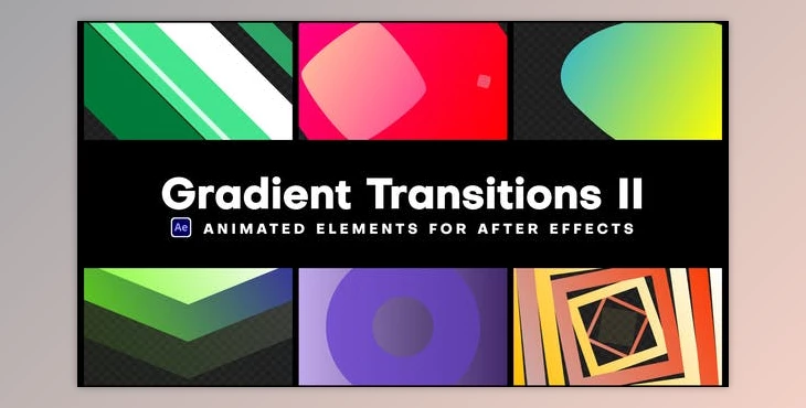 Download Gradient Transitions II (Videohive 46303674) - AE Project