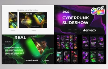 Download Cyberpunk Glitch Slideshow for <span class='badge badge-warning'>FCPX</span> (<span class='badge badge-warning'>Videohive</span> 45282319)