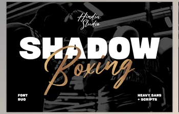 Download Shadow Boxing <span class='badge badge-warning'>Font</span> Duo 1890769