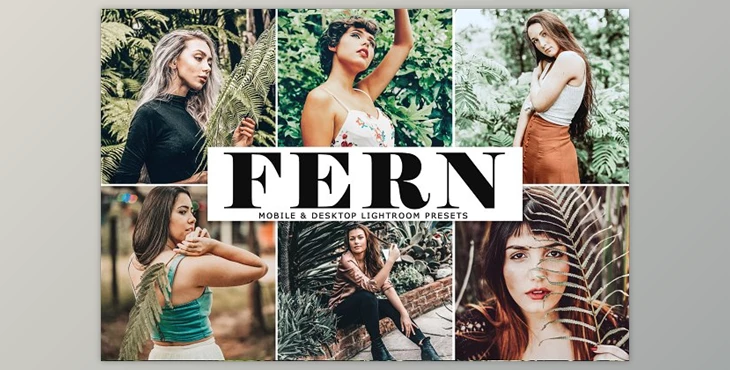 Download Fern Lightroom Presets Pack CreativeMarket - 4140047