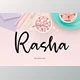 Download Rasha Brush Font 5417981