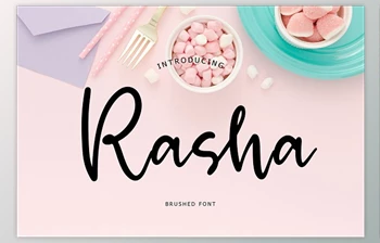 Download Rasha Brush <span class='badge badge-warning'>Font</span> 5417981