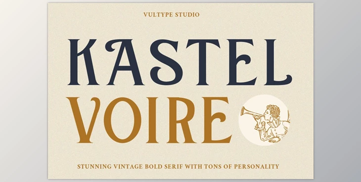 Download Kastel Voire – Classic Display Font 5738719