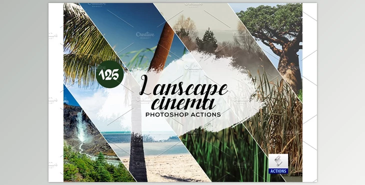 Download 125 Landscape Cinema Photoshop Actions CreativeMarket - 3934728