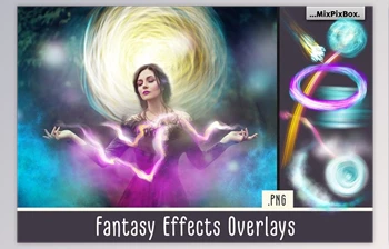 Download Fantasy Effects Overlays <span class='badge badge-warning'>CreativeMarket</span> - 5214308