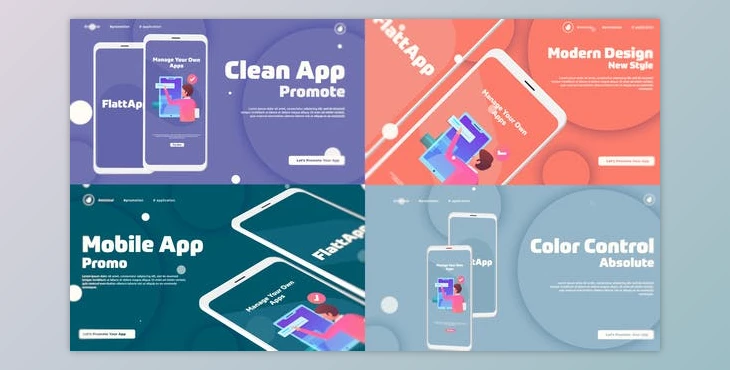 Download Flat App Promo (Videohive 45909184) - AE Project