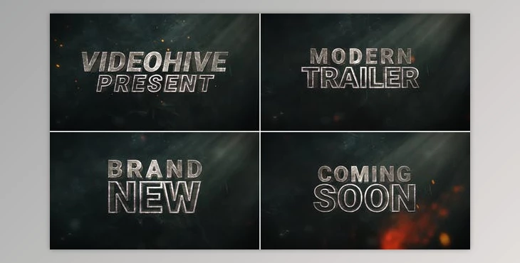 Download Powerful Action Trailer // Cinematic Trailer (Videohive 45757557) - AE Project