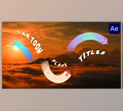 Download Cartoon Plane Titles for After Effects (Videohive 46045183) - AE Project