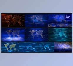 Download Backgrounds For News for After Effects (Videohive 45497142) - AE Project