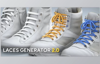 Blender - Download Laces Generator <span class='badge badge-warning'>v2.0</span>