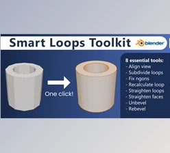Download Blender Market – Smart Loops Toolkit v1.1.0