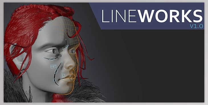 Download Blender Market – Lineworks v2.0