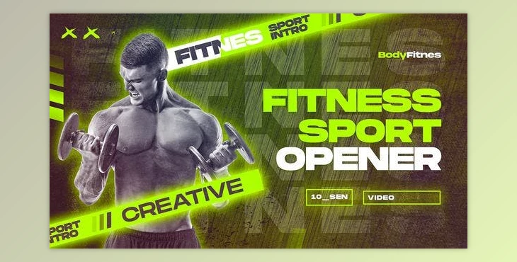 Download Fitness Opener (Videohive 45286811) - AE Project