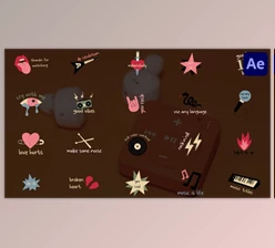 Download Music Titles for After Effects (Videohive 46081432) - AE Project