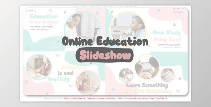 Download Online Education Slideshow (Videohive 45919006) - AE Project