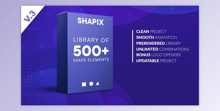 Download Shapix – Shape Elements Pack (Videohive 14061002) - AE Project