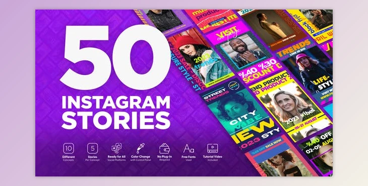 Download Fashion Instagram Stories (Videohive 45234733) - AE Project