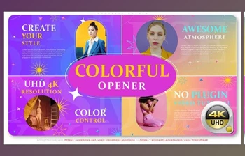 Download Colorful Opener (Videohive <span class='badge badge-warning'>45195974</span>) - AE Project